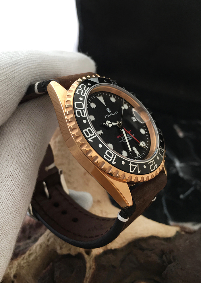 Steinhart Uhr OCEAN ONE GMT VOLLVERGOLDET! | ubicaciondepersonas.cdmx