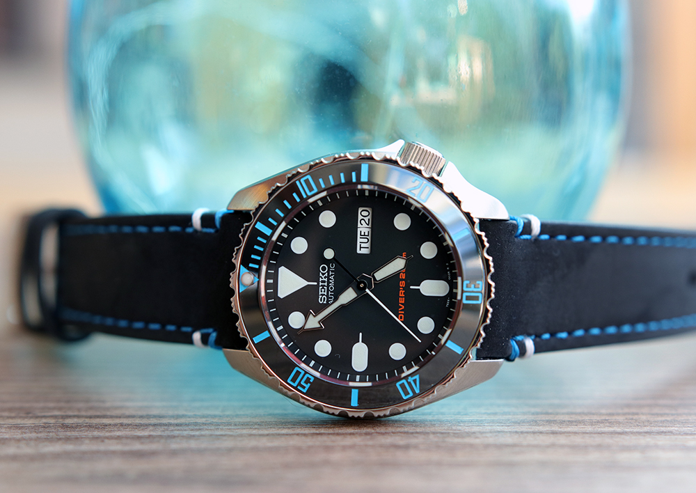seiko skx007 blue dial