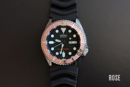 seiko skx rose gold