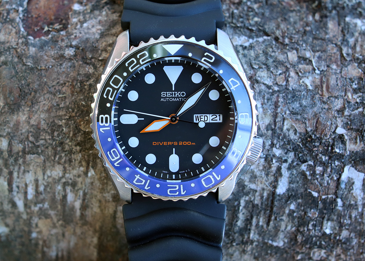 SEIKO SKX007/SRPD "Bat's Best" | Blue/Black Ceramic Bezel - Watch Shop