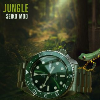 SEIKO "Green Jungle" 5 SPORTS SRPD MOD