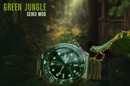 SEIKO "Green Jungle" 5 SPORTS SRPD MOD