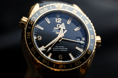 Omega Seamaster Planet Ocean GMT 18K ROSÉGOLD/ROTGOLD – Bild 3