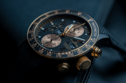 FORTIS B-42 STRATOLINER Gold/Schwarz limited – Bild 3