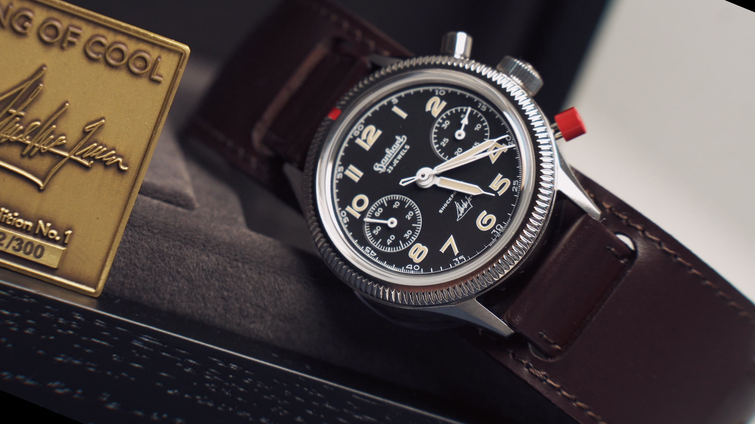 Hanhart 417 ES Steve McQueen Limited Edition No. 1 – Vorführuhr